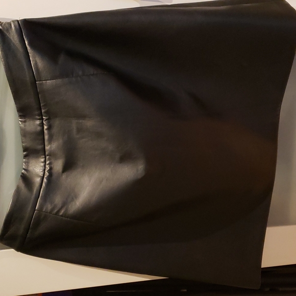 Ted Baker Leather Skirt - Picture 3 of 3